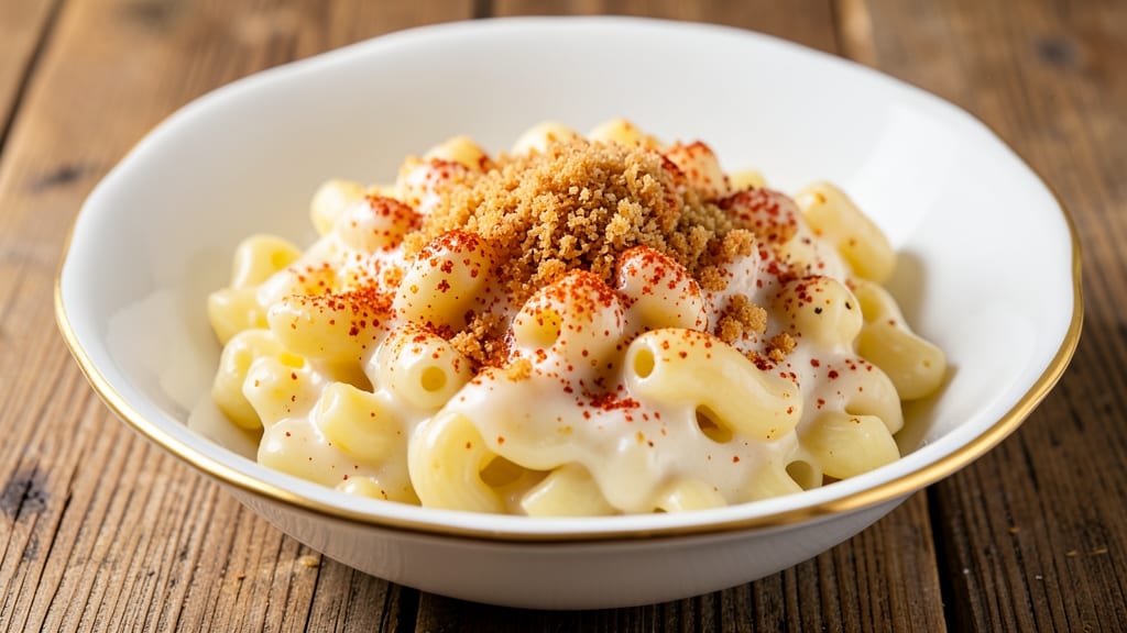 Annie's White Cheddar Mac and Cheese Copycat Recipe: Crispy Breadcrumbs Over Ultra-Creamy Cheese