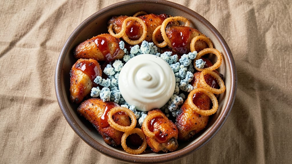 Buffalo Wings and Rings Blue Cheese Copycat Recipe: Crispy Wings, Gooey Rings, and Secret Ranch Twist