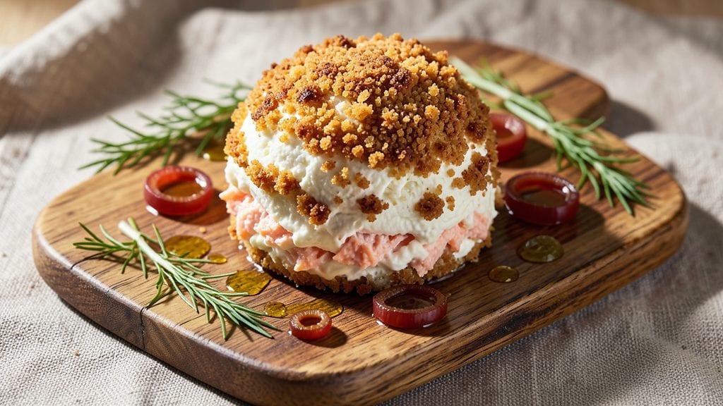 Canned Salmon Cheese Ball Recipe: Nordic Crunch Meets Creamy Salmon Flavor