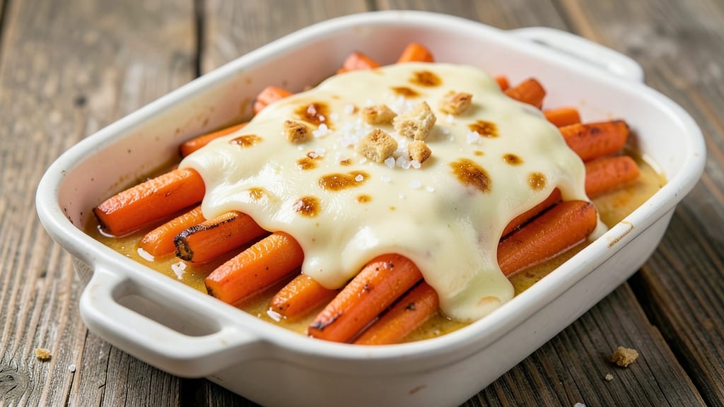 Carrots With Velveeta Cheese Recipe: Crispy-Top Creamy Bake in 20 Minutes