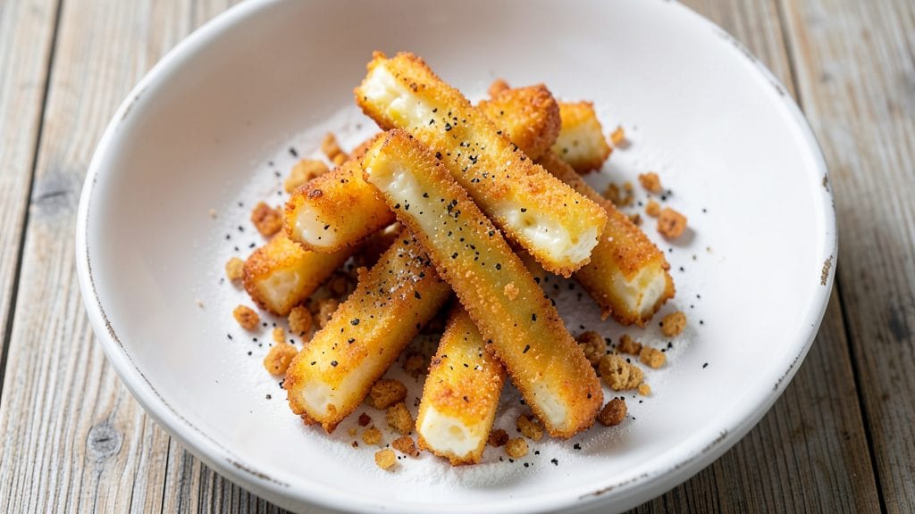 Cheese On A Stick Copycat Recipe: Crispy Breaded Sticks With Melty Cheese Magic