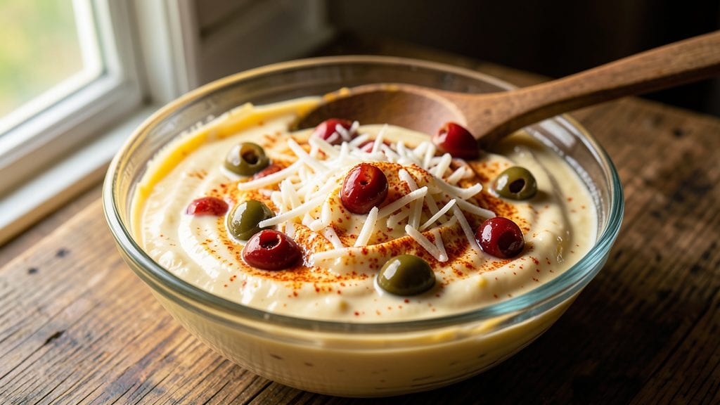 Grandma's Old Fashioned Pimento Cheese Recipe: Southern Creaminess With Crunchy Pepper Heat