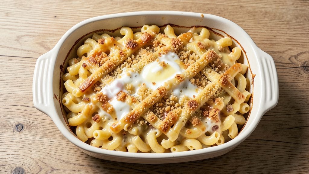 Martha Stewart's Baked Macaroni and Cheese Recipe: Double-Layered Crunch and Creamy Depth