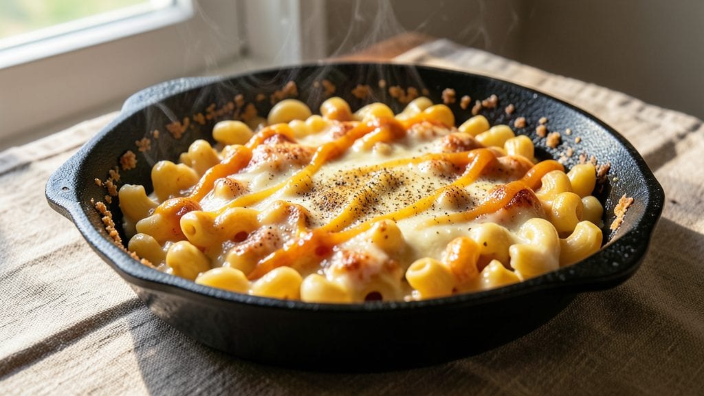 No-Boil Baked Macaroni and Cheese Recipe: Crispy Top, No-Fuss Creamy Magic
