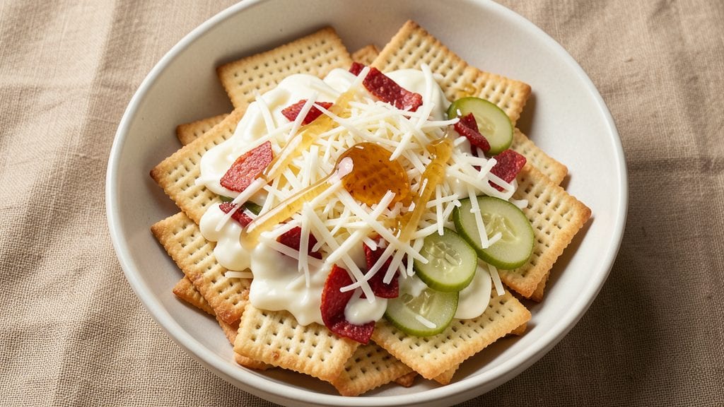 Ritz Cracker Pickle Cheese Recipe: Crunchy Top, Tangy-Sweet Twist