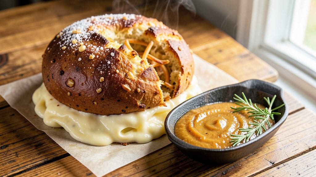 Texas DE Brazil Cheese Bread Copycat Recipe: Smoky Bacon Crunch Over Creamy Cheese Layers